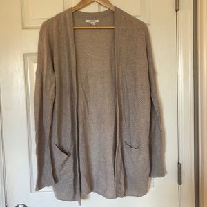 American Eagle Cardigan Oversized Waffle Knit